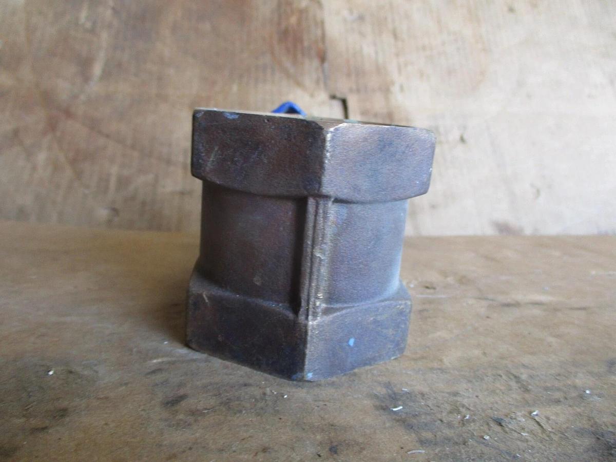 Used FORTUNE 2" BRASS GATE VALVE, #917356J NEW
