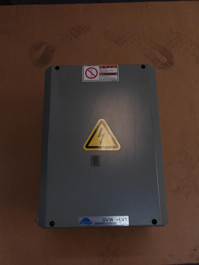 Used DAE YOUNG DVW-LV1 ULTRASONIC WELDER POWER SUPPLY 220 V, 250 A, #66850G USED
