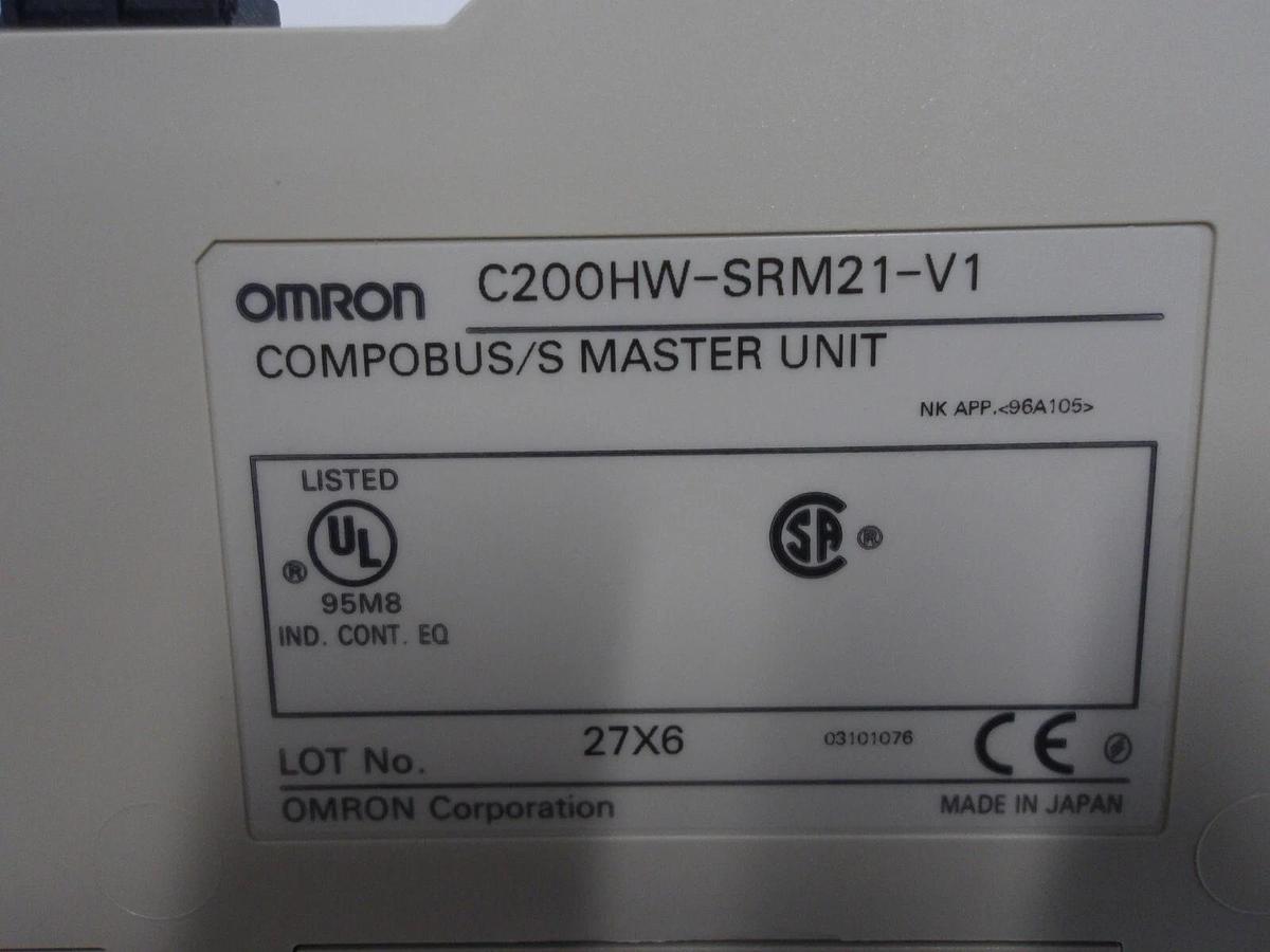 OMRON C200HW-SRM21-V1 COMPO/BUS MASTER UNIT, #56909G NIB