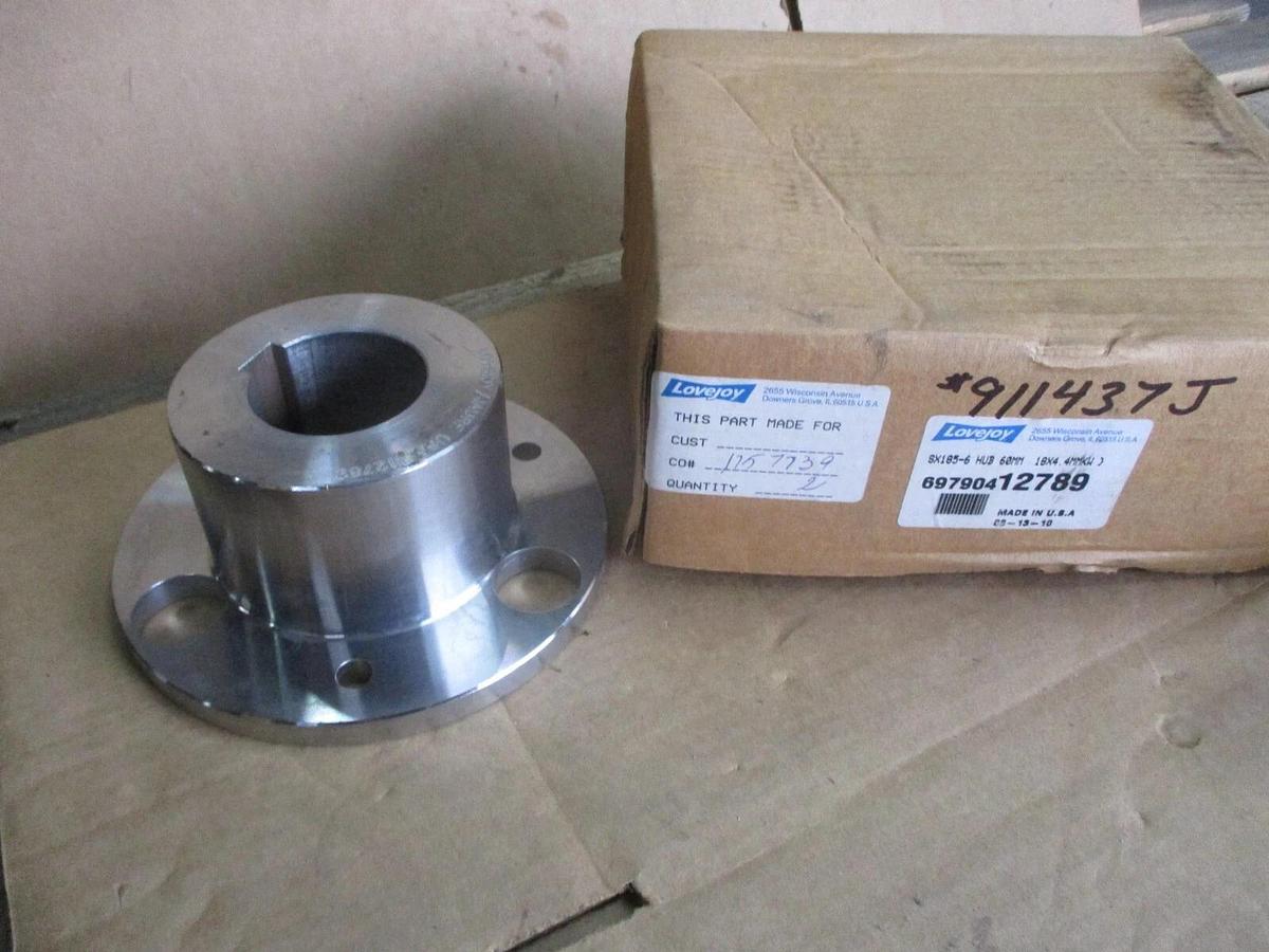LOVEJOY SX185-6 HUB 69790412789, #911437J NIB