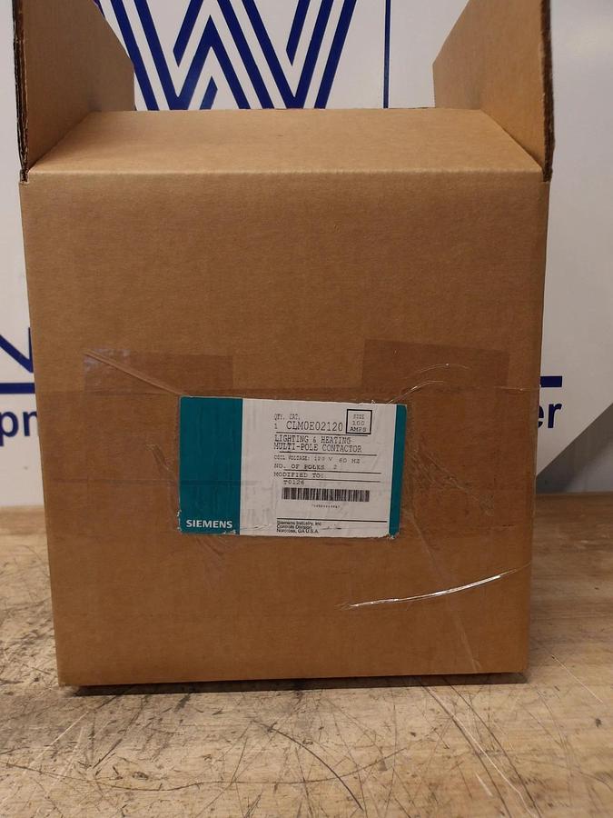 Used SIEMENS 100 AMP LIGHTNING CONTACTOR 480-600 V, #581210G NEW