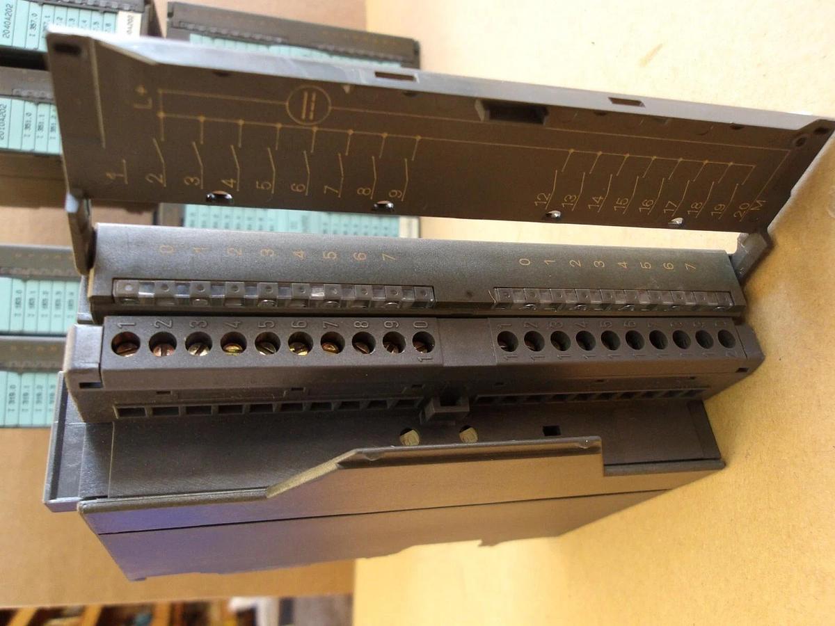 Used SIEMENS SIMATIC S7 INPUT MODELS(LOT OF 10), #424100G USED