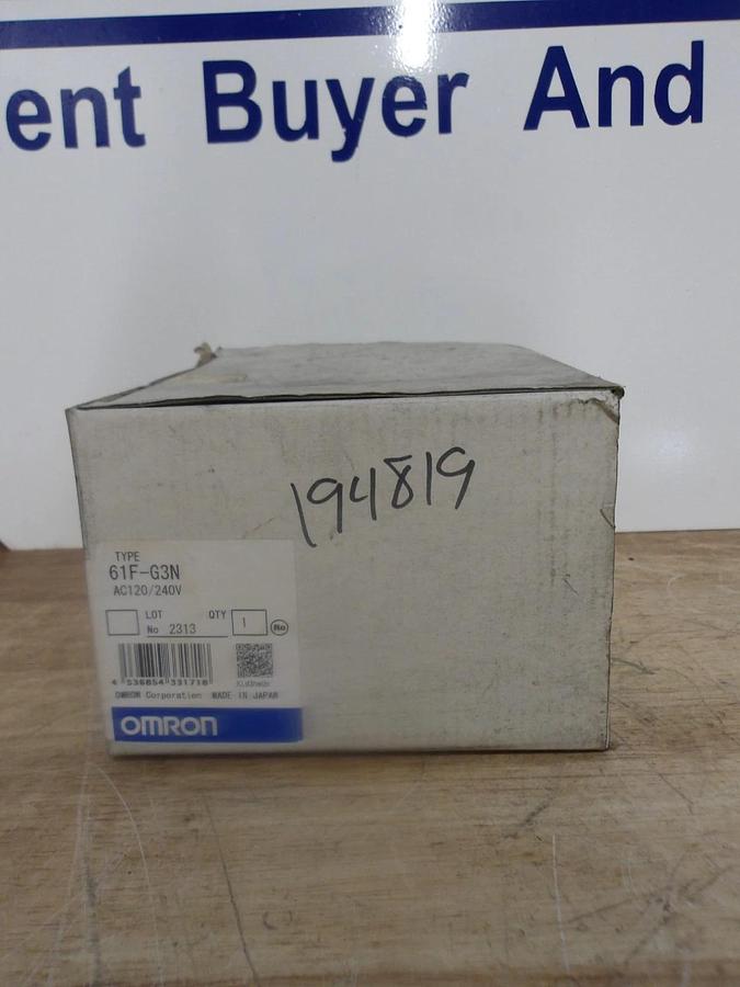 OMRON 61F-G3N FLOAT-LESS LEVEL SWITCH, #424936G NIB