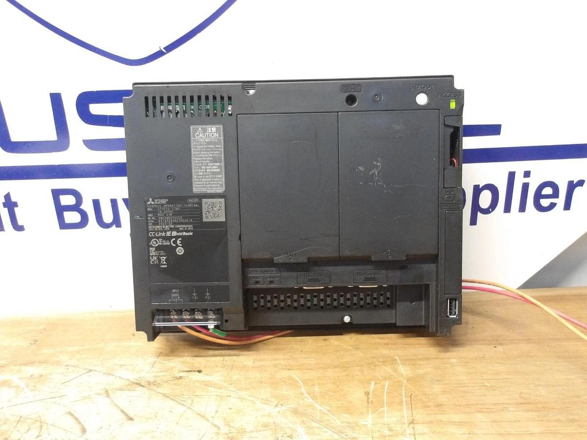 Used MITSUBISHI GOT2000 GRAPHIC OPERATION TERMINAL GT2508-VTBD, #16847G USED