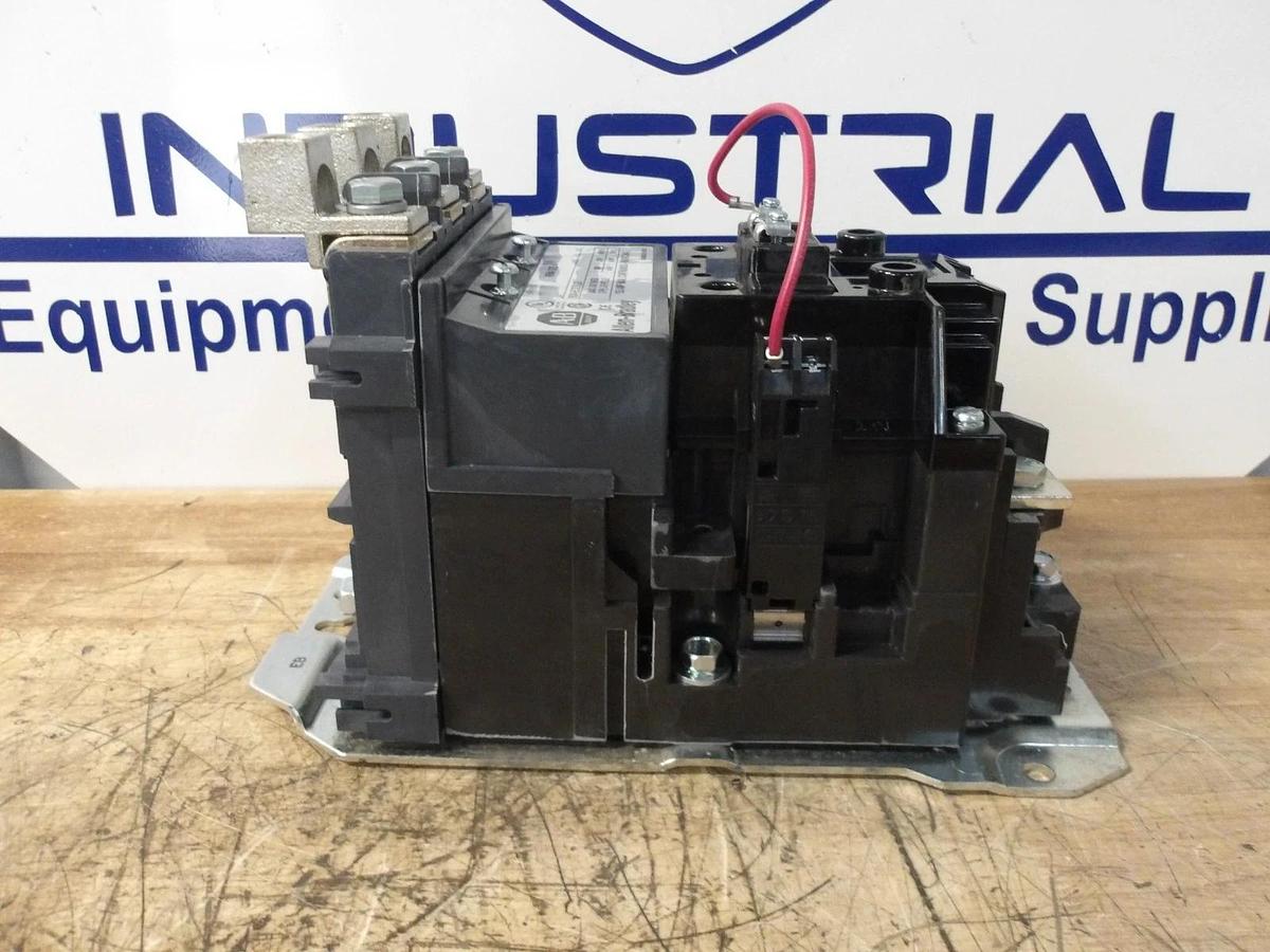 Used ALLEN BRADLEY 500-E0D930 SIZE 4 CONTACTOR 135 A, 600 V, #34750G NEW