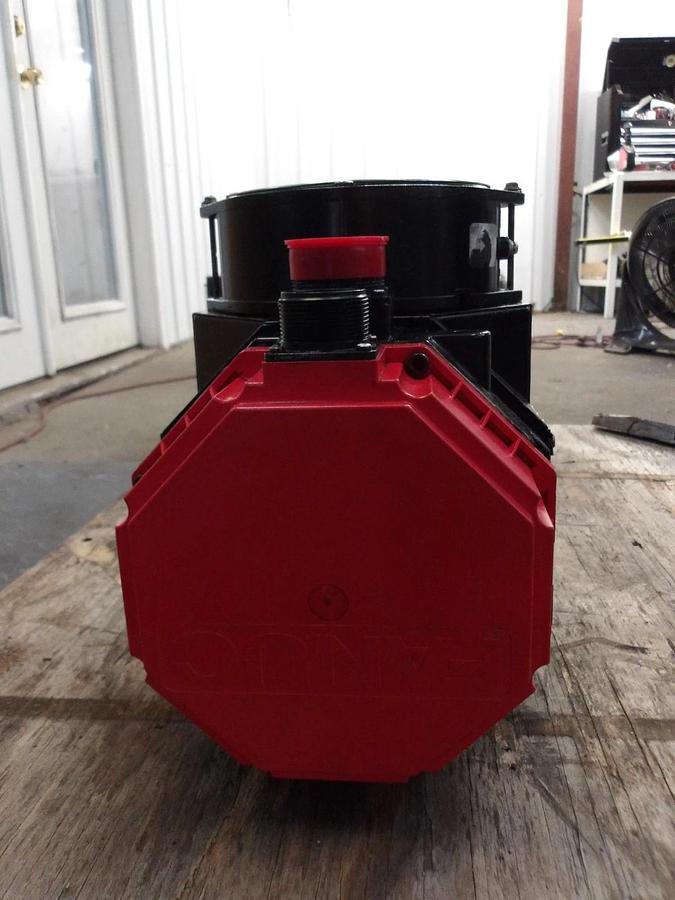 Used FANUC A06B-0158-B188 AC SERVO MOTOR, 2000 RPM, #6171040G REMANUFACTURED