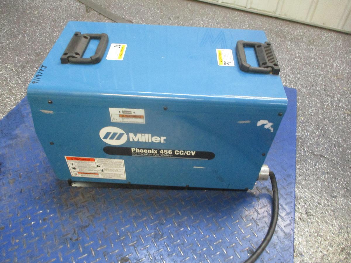 Used MILLER PHOENIX 456 CC/CV DC INVERTER ARC WELDER