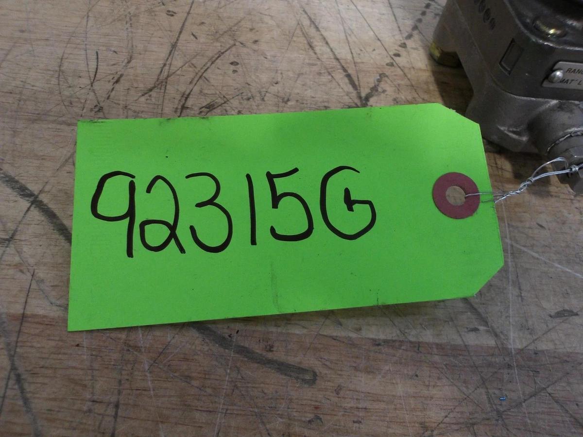 Used ROSEMOUNT 3051 PRESSURE TRANSMITTER, #92315G USED