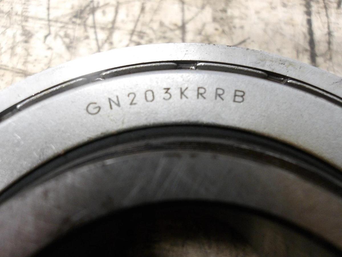 Used FAFNIR GN203KRRB BEARING INSERTS 2-3/16" BORE (LOT OF 2) #781846G NEW