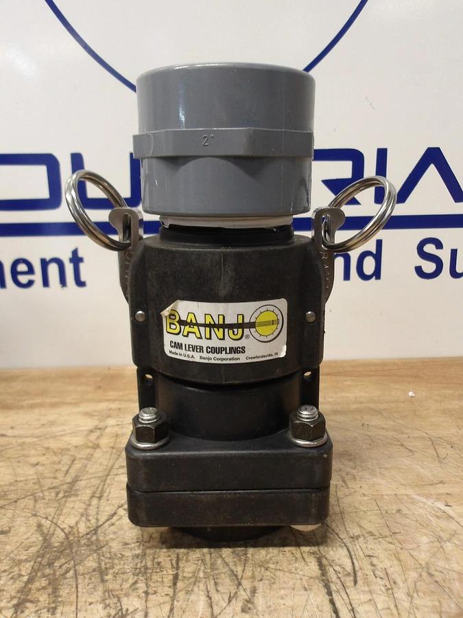 Used BANJO 2" BALL VALVE VSF200, #3161156G NEW