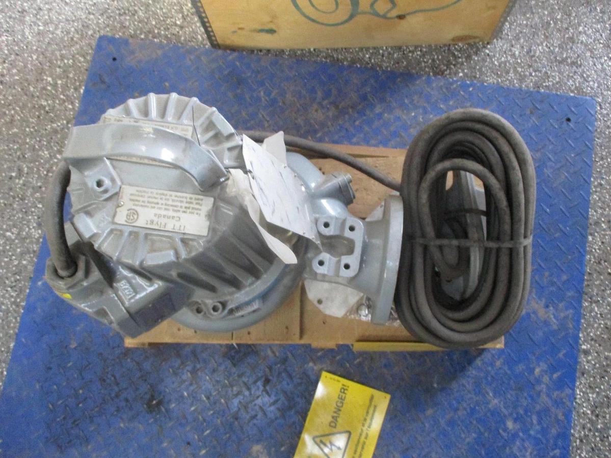 Used FLYGT 4" SUBMERSIBLE PUMP 5 HP, #68135JW NIC