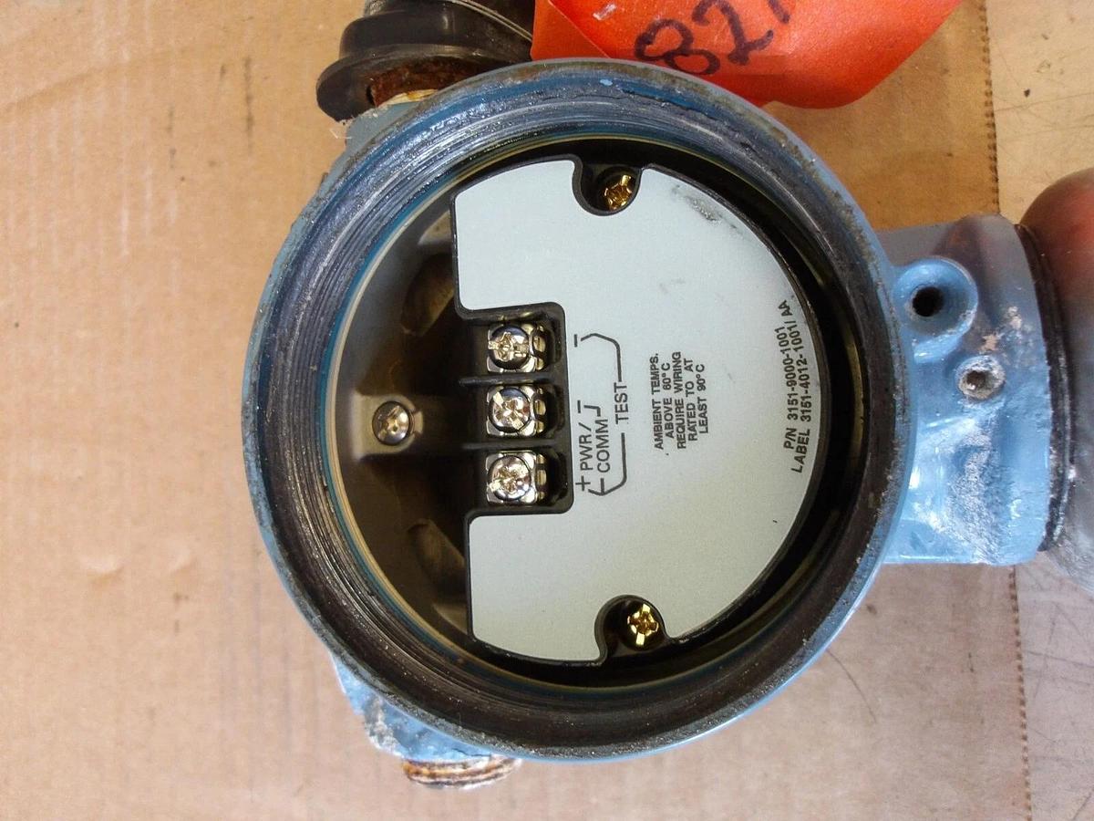 Used ROSEMOUNT 3051 PRESSURE TRANSMITTER, #721108G USED
