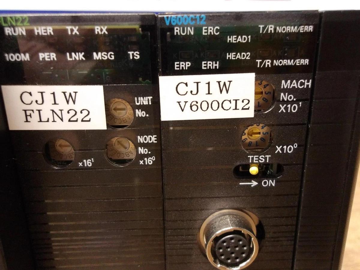 Used OMRON SYSMAC CPU CJ2M-CPU11 MODULE & CARDS, #114949G USED