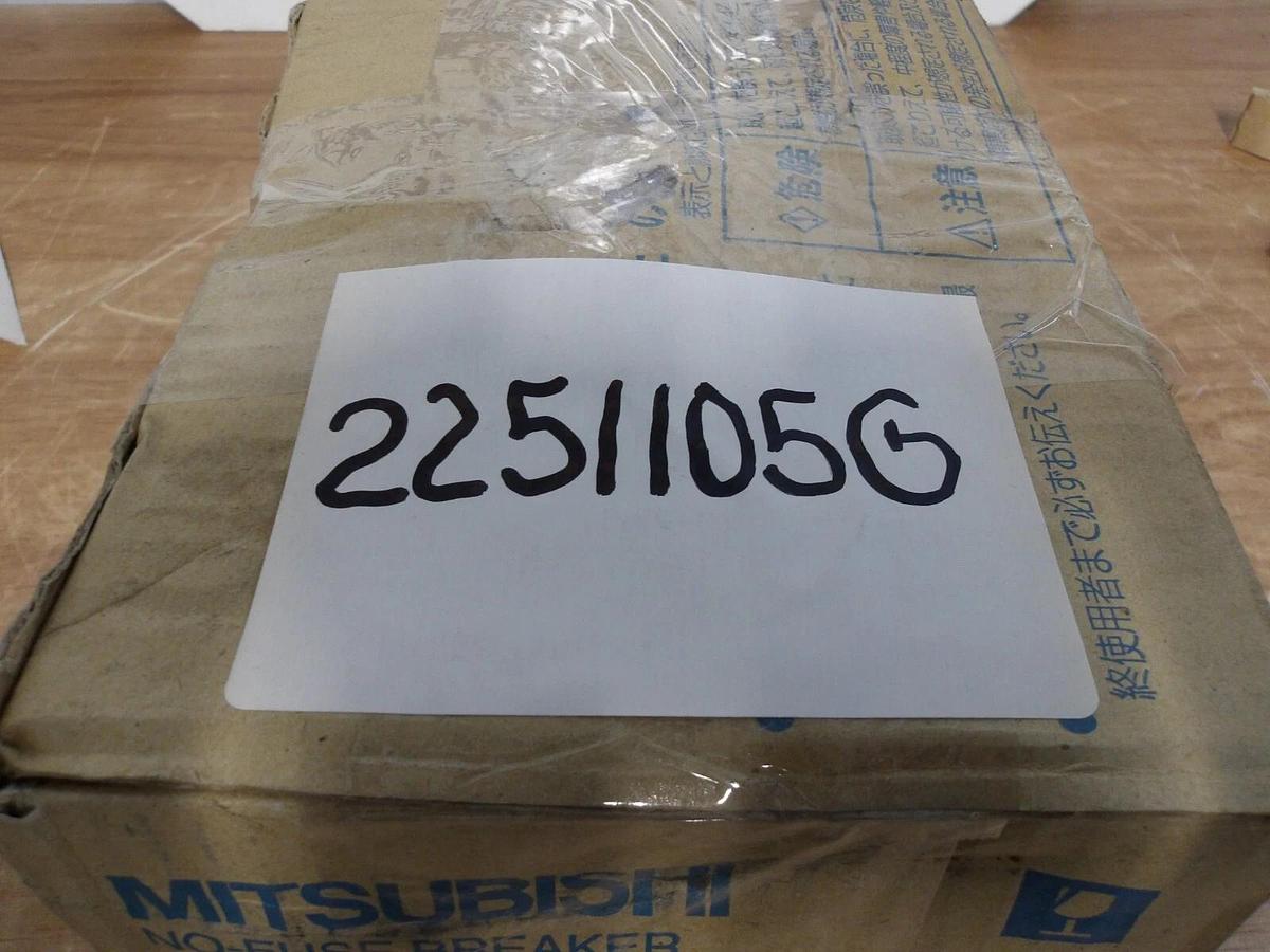 MITSUBISHI 200 AMP NO FUSE BREAKER NF-SJW, #2251105G NIB