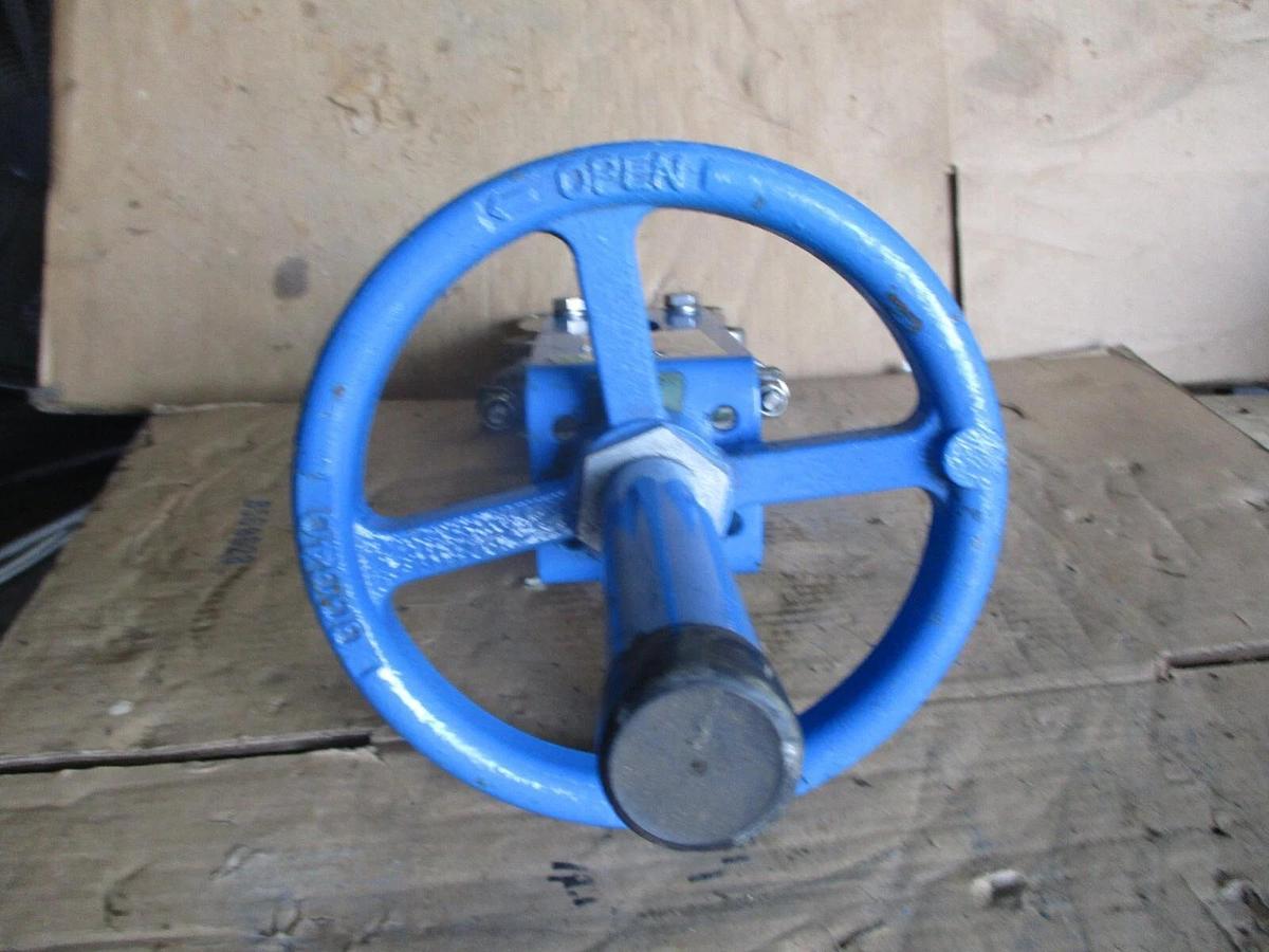 Used ORBINOX 3" STAINLESS KNIFE GATE VALVE 20-3636RI, #731105J USED