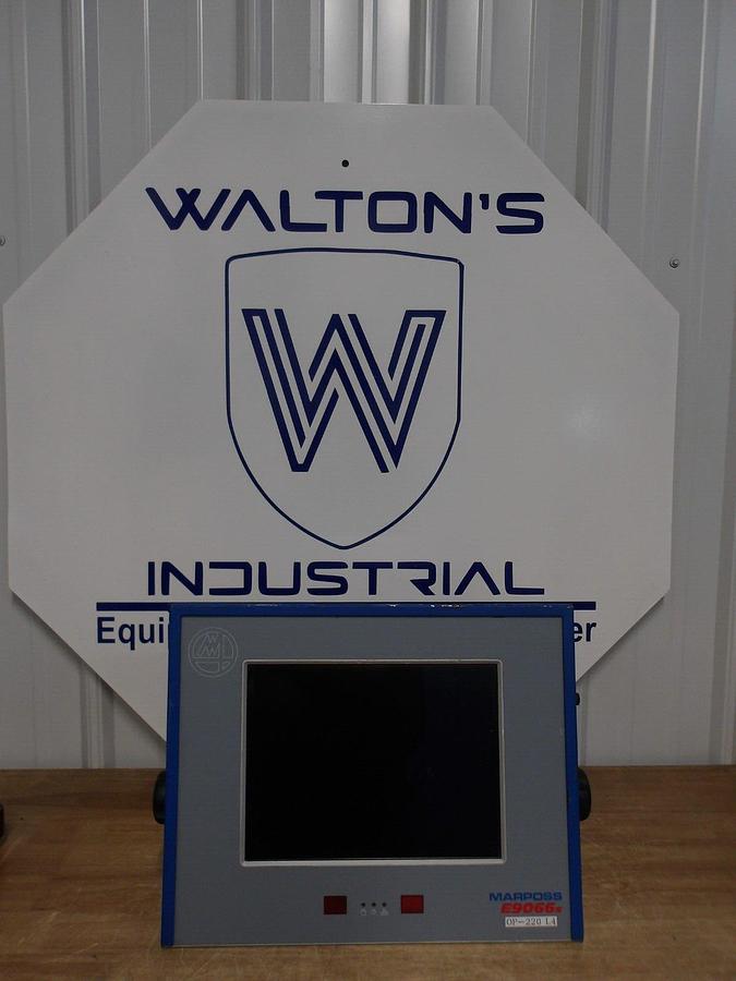 Used MARPOSS 866GCCADD0 INDUSTRIAL COMPUTER 12", #313955G USED