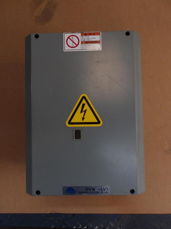 Used DAE YOUNG DVW-LV1 ULTRASONIC WELDER POWER SUPPLY 220 V, 250 A, #66746G USED