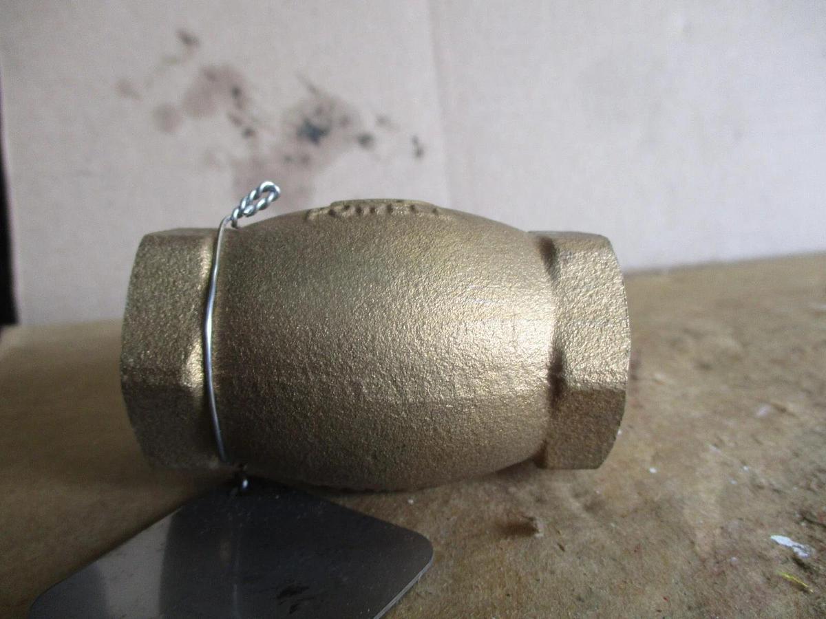 Used POWELL 3/4" BRONZE CHECK VALVE, #681143J NEW