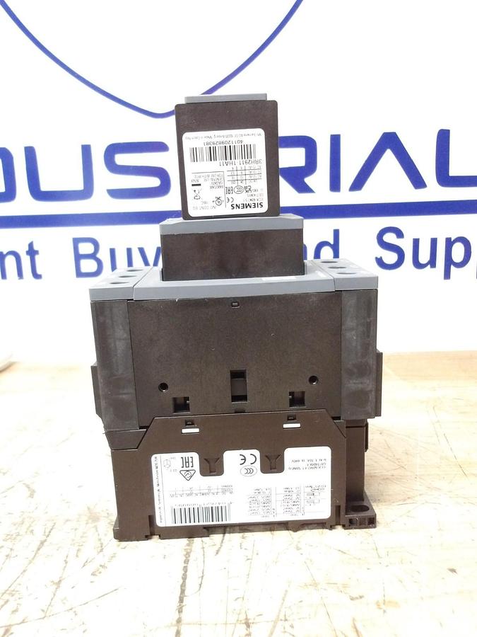 Used SIEMENS 3RT2036-1KB44 POWER CONTACTOR, #529917G NEW