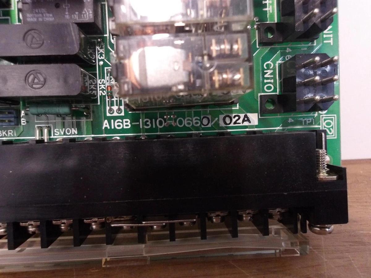 Used FANUC A16B-1310-0660/02A I.U. CONTROL CIRCUIT BOARD, #212250G NEW