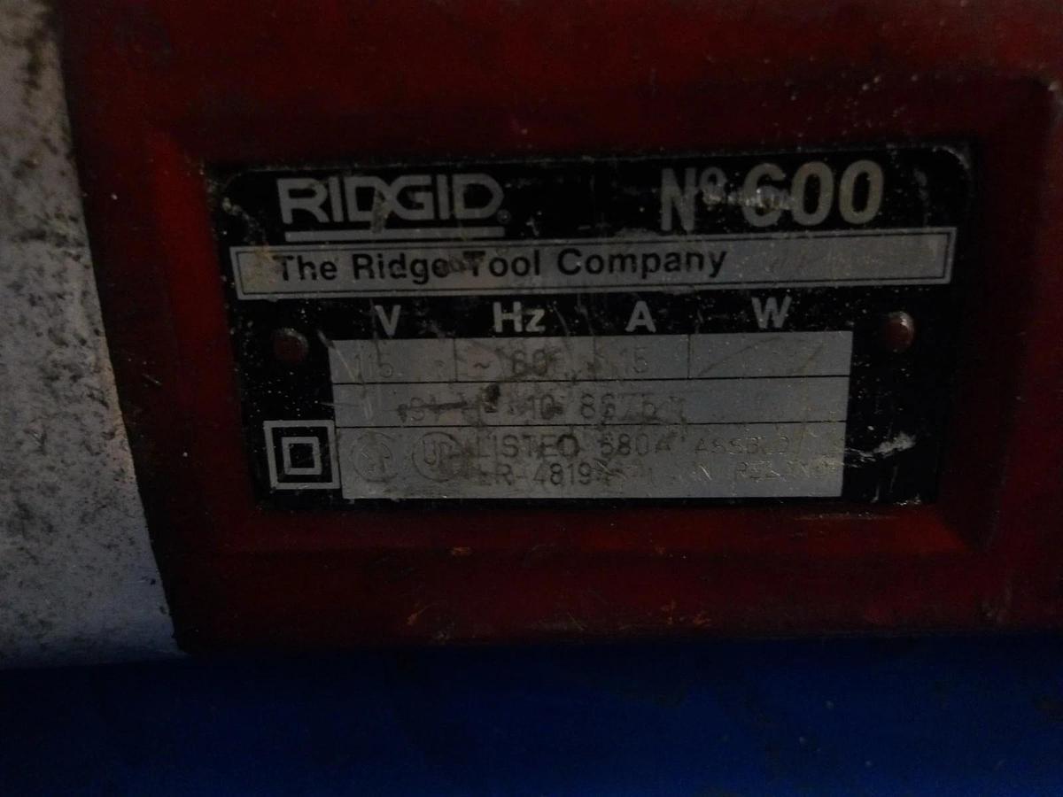 Used RIDGID 600 POWER DRIVE, 115 V, #3101126G USED