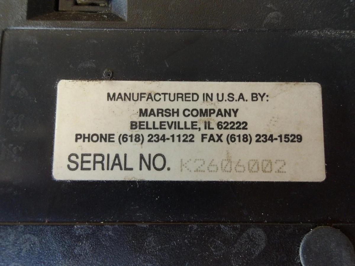 Used MARSH KID5 PROGRAMMABLE PENDANT K2606002, #93145G USED