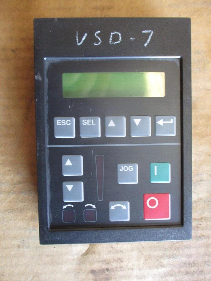 Used ALLEN BRADLEY 1201-HA2 PROGRAMMING TERMINAL, #4181119J USED
