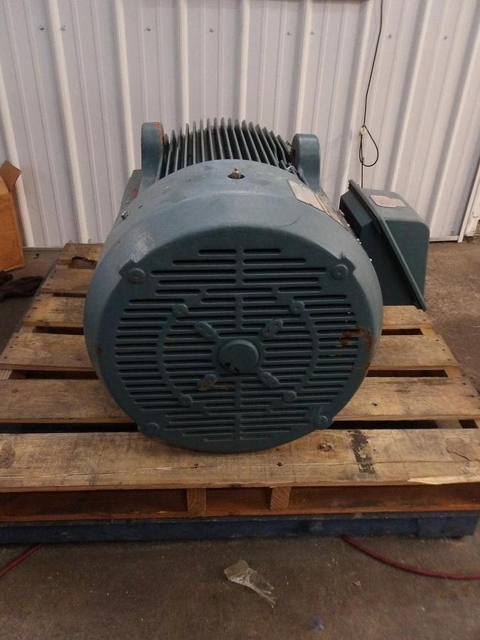 Used BALDOR RELIANCE 100 HP SUPER-E 841XL MOTOR, FR 405T, 1785 RPM, 460 V, #113845G
