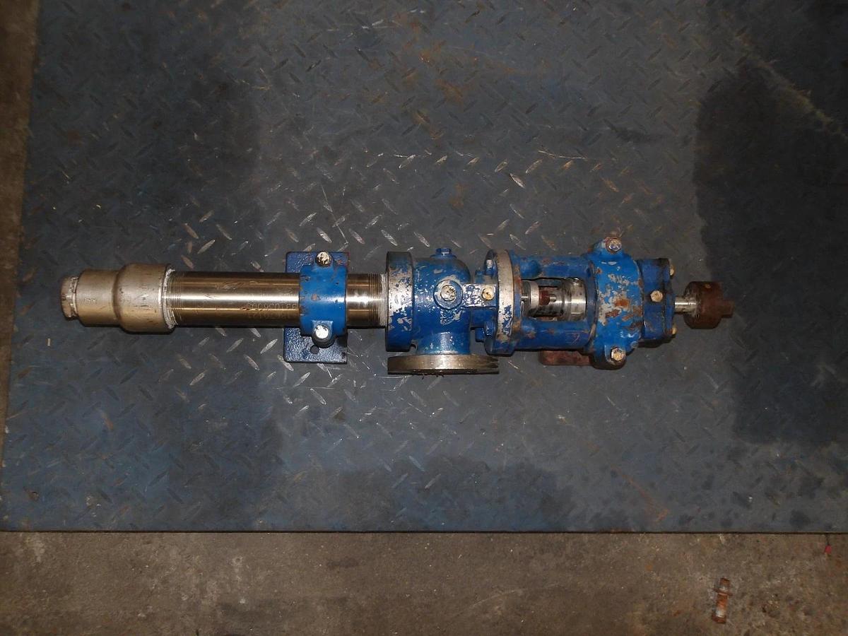 Used STAINLESS CAVITY PUMP 1-1/2" X 1" (NO TAG) #94224G USED