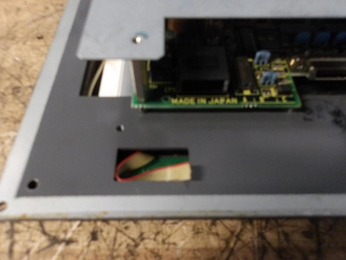 Used FANUC POWERMATE A02B-0166-C251 MACHINE CONTROL UNIT, #128218G PARTS ONLY