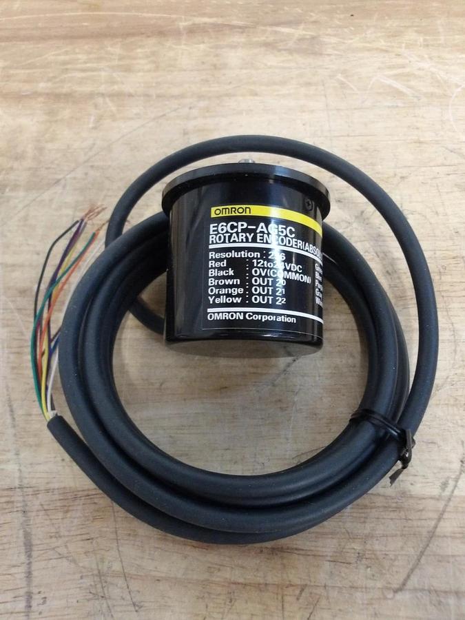 OMRON E6CP-AG5C ROTARY ENCODER 12-24 V, #4301157G NIB