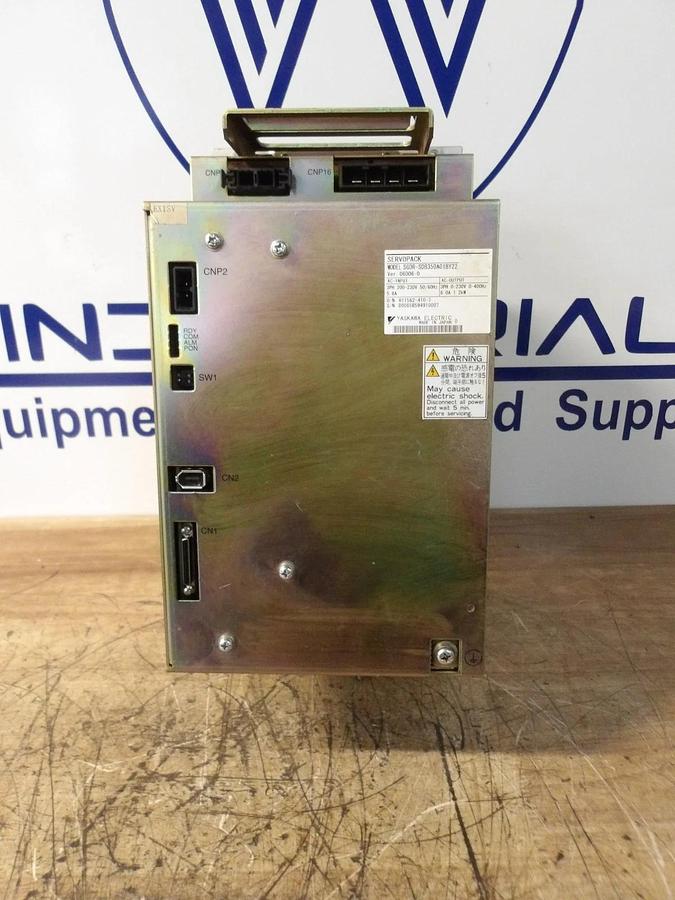 Used YASKAWA SGDR-SDB350A01BY22 SERVO PACK, #12171219G USED
