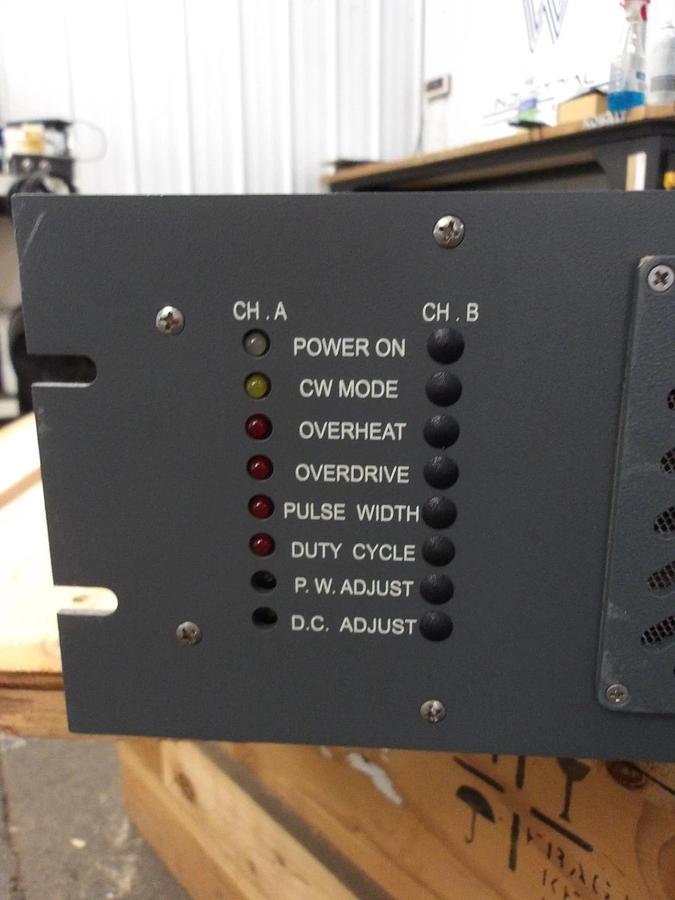 Used HERLEY AMT POWER SUPPLY 3900-2, #916131G PARTS ONLY