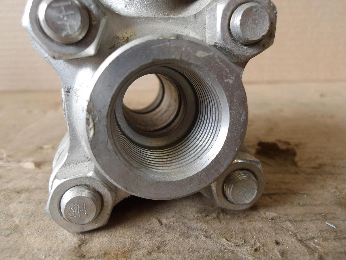 Used CHAODA 3/4" S/S BALL VALVE (THREADED) #812105G NEW