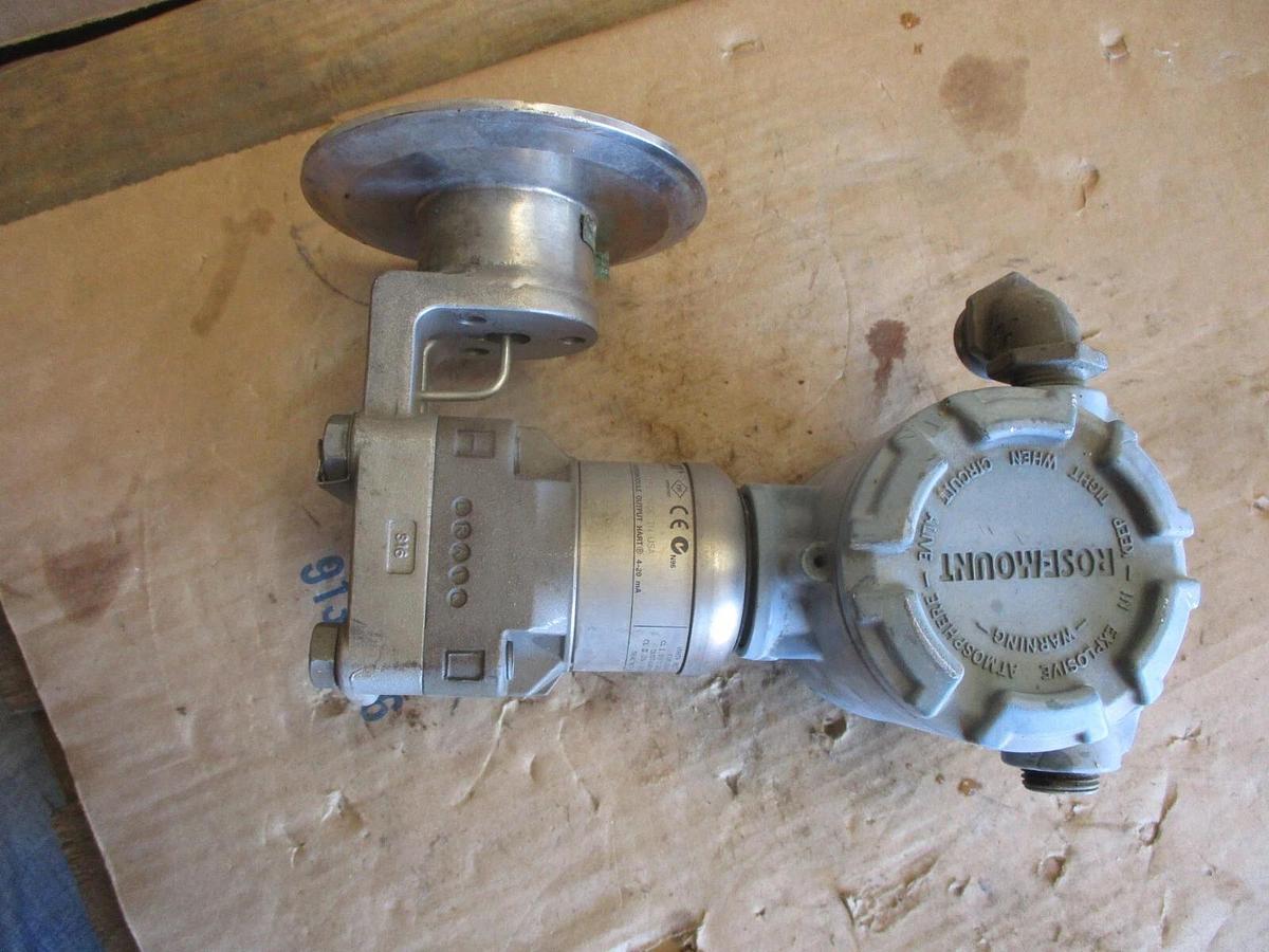 Used ROSEMOUNT 3051 PRESSURE TRANSMITTER, #971200J USED