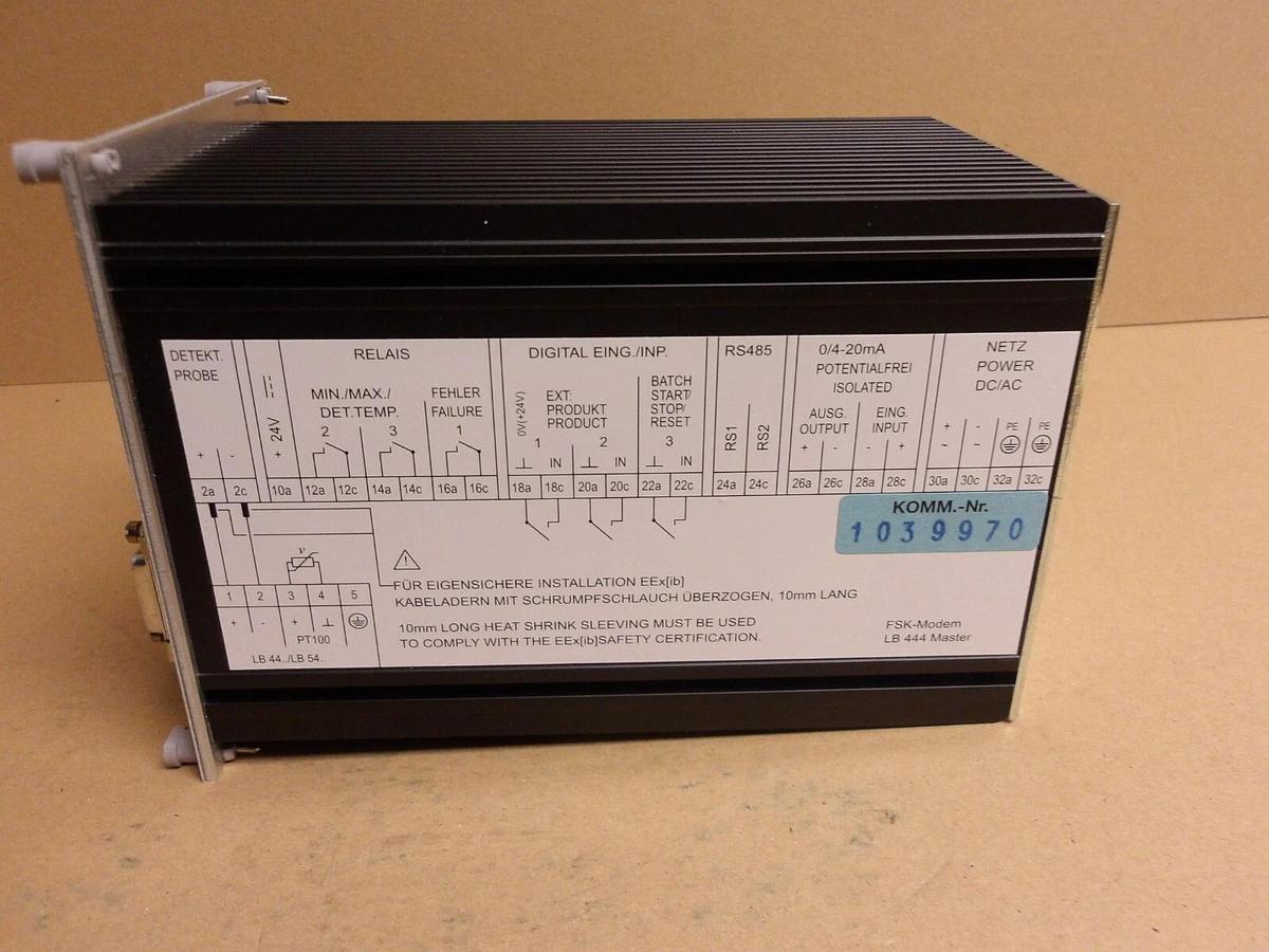 Used BERTHOLD TECH LB444-02-REV-02 DENSITY EVALUATION UNIT, #416954G USED