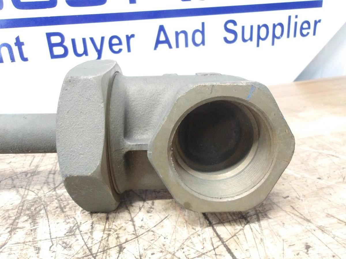 Used MILWAUKEE 2" BRASS GATE VALVE 1153-1163, #26223G NEW