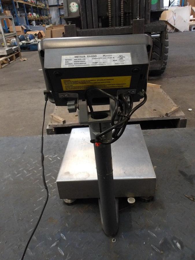 Used METTLER TOLEDO XPRESS DIGITAL SCALE XBL60R-X1D, #812248G USED