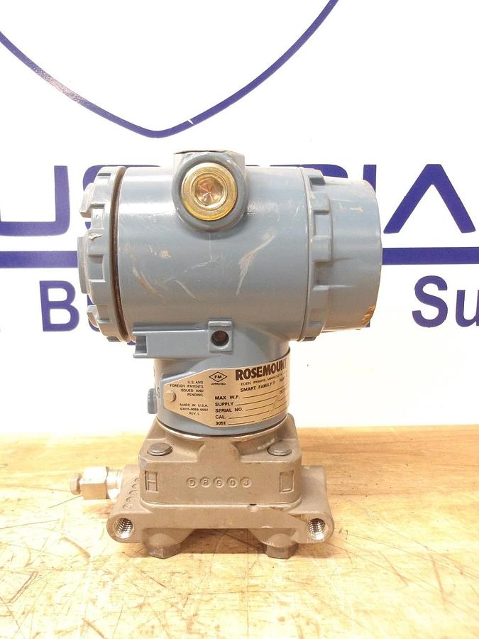 Used ROSEMOUNT 3051 PRESSURE TRANSMITTER, #4101105G USED