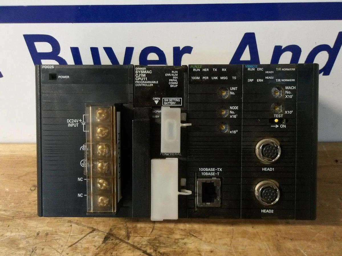 Used OMRON RACK & CARDS PD025, #128230G USED