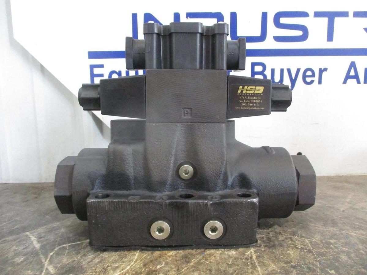 Used PARKER D61VW3CANYCE 75 HYDRAULIC DIRECTIONAL CONTROL VALVE, #826212J USED