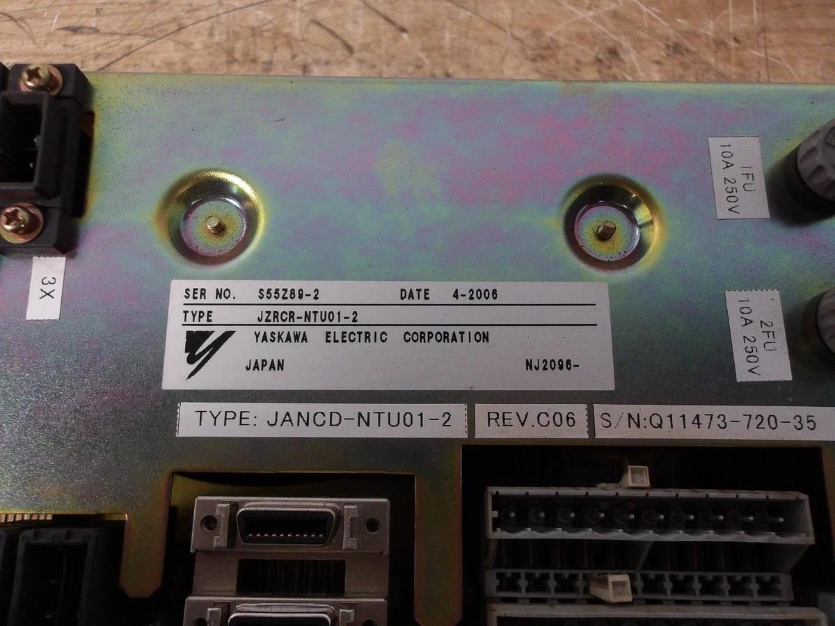 Used YASKAWA JZRCR-NTU01-2 BRAKE RELEASE SERVO CONTROLLER, #171053G USED
