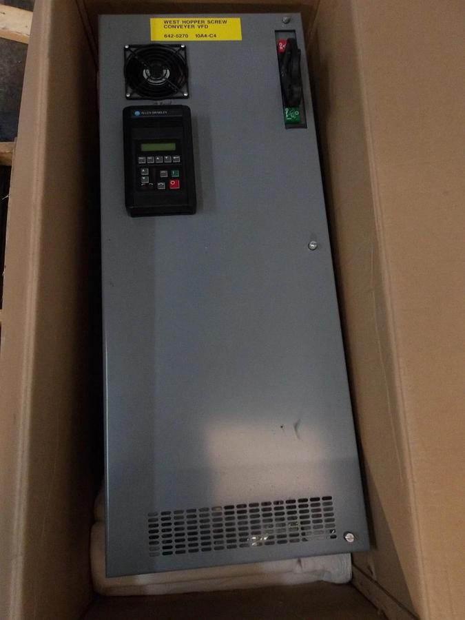 Used ALLEN BRADLEY 1336F CENTERLINE BUCKET W/ 5HP DRIVE, #10291000G USED