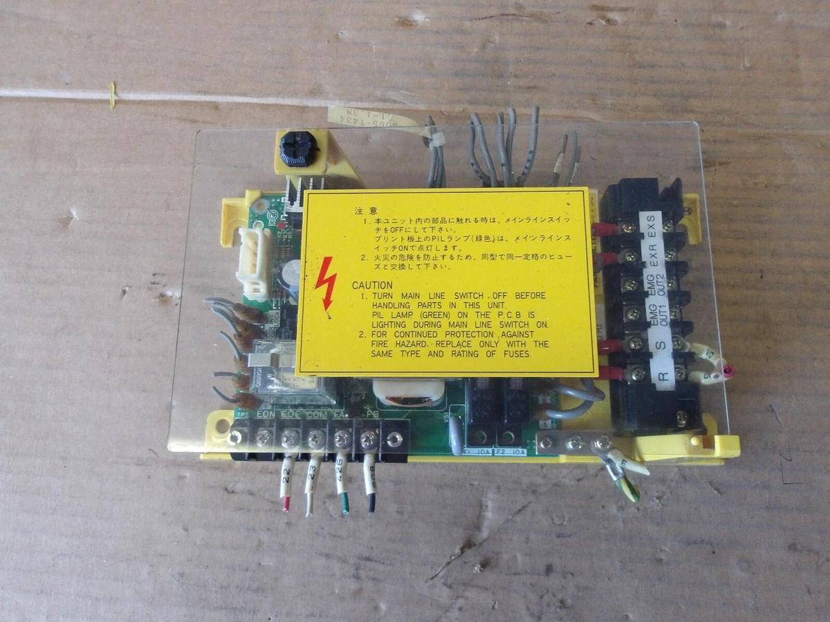 Used FANUC A14B-0076-B001 INPUT UNIT, #1111800G USED