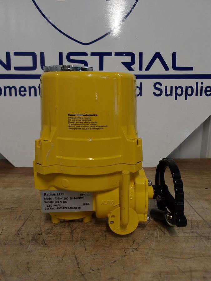 RADIUS R-EW 880-18-24VDC ACTUATOR, 2.80 AMP, #619340G NIB