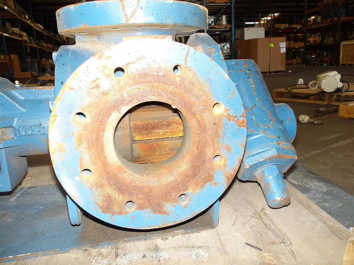 Used GORMAN RUPP 4" POSITIVE DISPLACEMENT PUMP GHA4RS4-B, #86950G USED