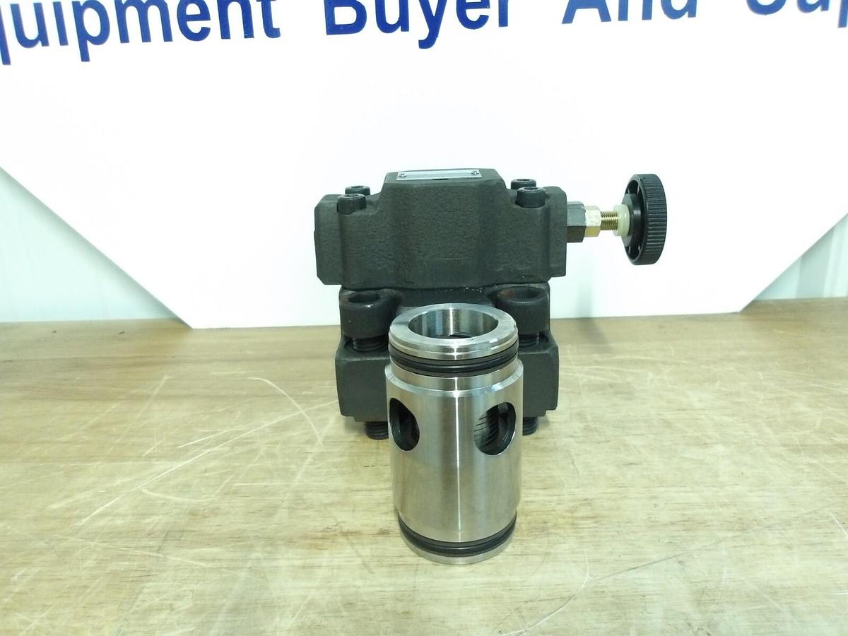 Used YUKEN LB-32-11 RELIEF LOGIC VALVE, #341048G NEW
