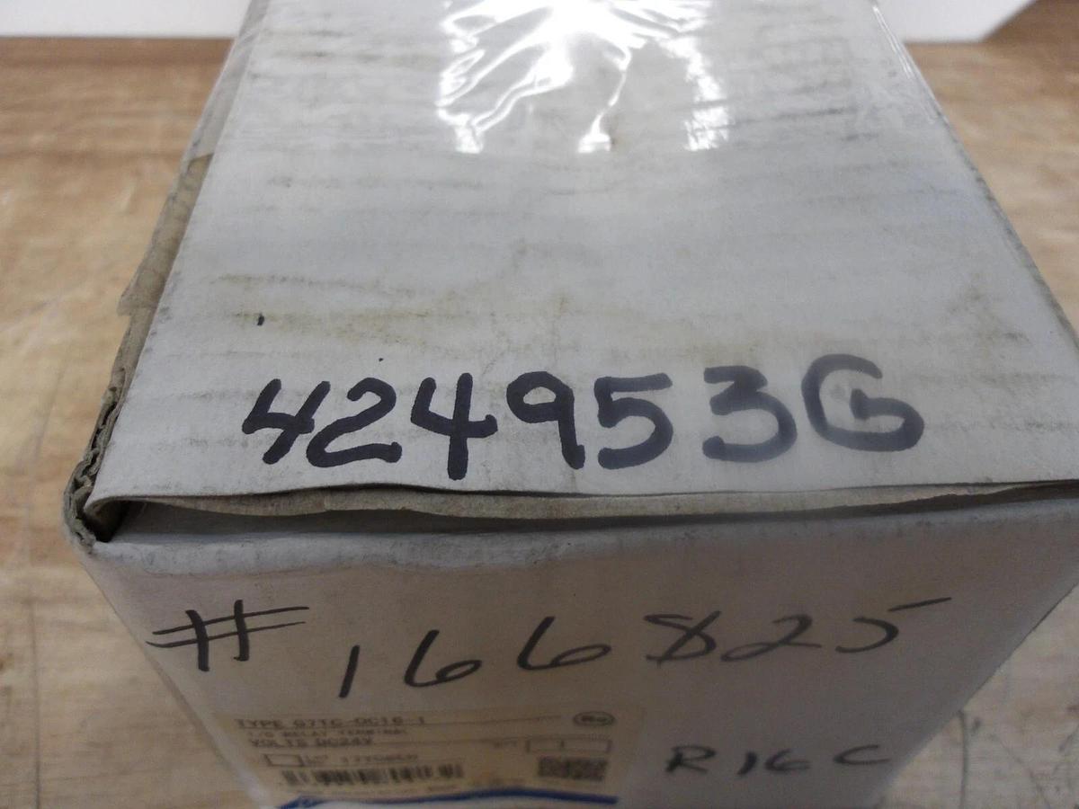 OMRON G7TC-0C16-1 I/O RELAY MODULE, #424953G NIB