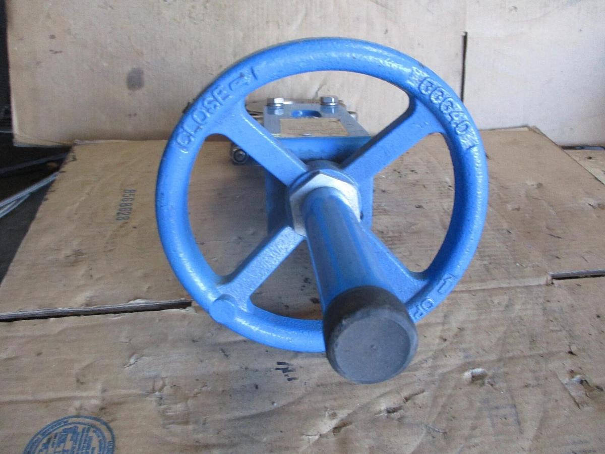 Used ORBINOX 3" STAINLESS KNIFE GATE VALVE 20-3636RI, #75850J USED