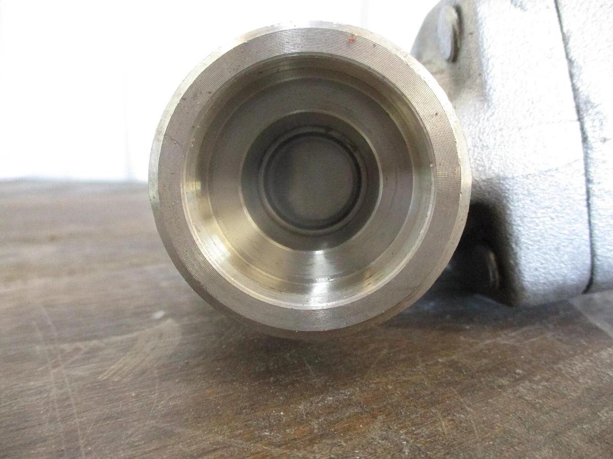 Used DATIAN 1" STAINLESS SOCKET GATE VALVE Z61H-150LB, #114330J NEW